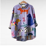 Andreia™ | Camisa Super Fofa e Colorida - Women Top | Benedita Lisboa
