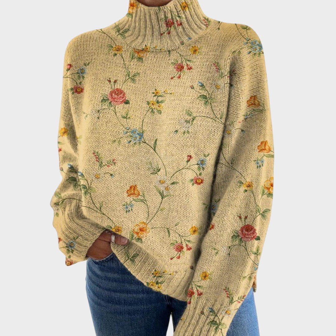 Andreia™ | Camisola de Malha Artística - | Benedita Lisboa