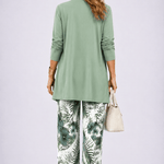 Andreia™ | Conjunto de 3 Peças Verde e Branco - | Benedita Lisboa