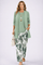 Andreia™ | Conjunto de 3 Peças Verde e Branco - | Benedita Lisboa