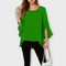 Aria™ | A blusa de primavera perfeita com um decote redondo - | Benedita Lisboa