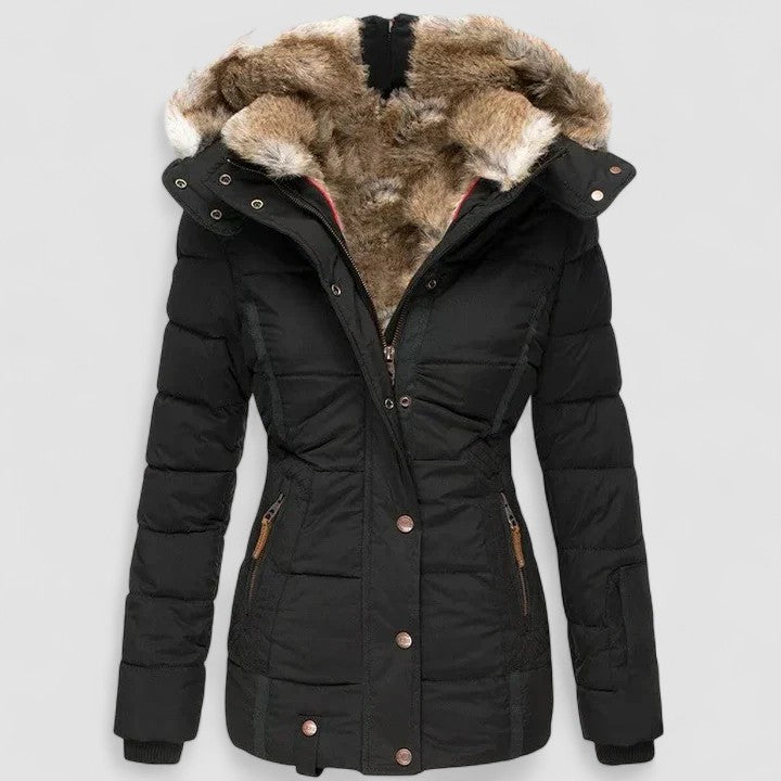 Sofia™ | Casaco De Inverno Quente Com Forro De Pele