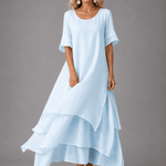 Aura™ | Vestido Maxi Fluído - Maxi Dresses | Benedita Lisboa