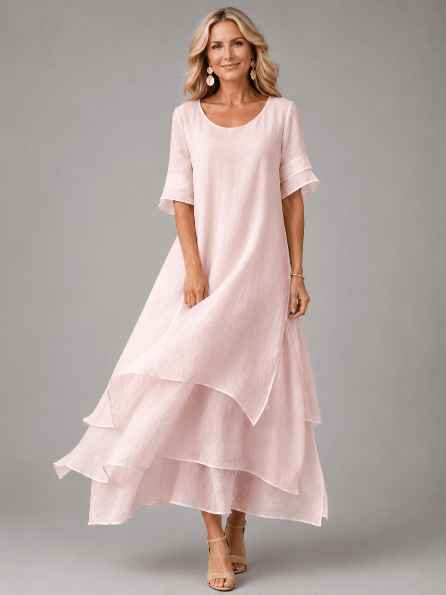 Aura™ | Vestido Maxi Fluído - Maxi Dresses | Benedita Lisboa