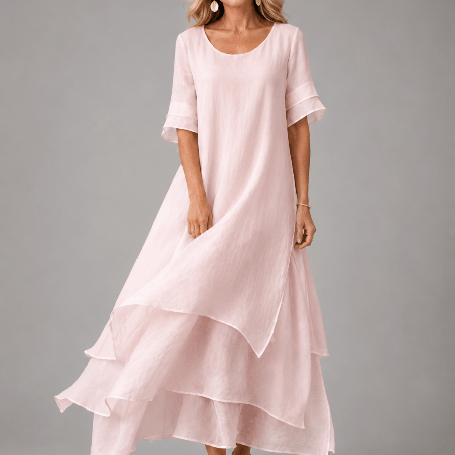 Aura™ | Vestido Maxi Fluído - Maxi Dresses | Benedita Lisboa