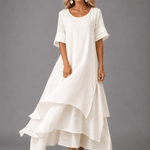 Aura™ | Vestido Maxi Fluído - Maxi Dresses | Benedita Lisboa