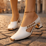Aurea™ | Saltos Dourados Super Elegantes e Confortáveis - | Benedita Lisboa