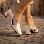 Aurea™ | Saltos Dourados Super Elegantes e Confortáveis - | Benedita Lisboa