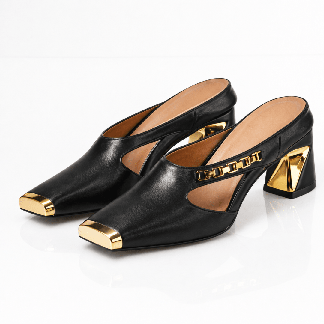 Aurea™ | Saltos Dourados Super Elegantes e Confortáveis - | Benedita Lisboa