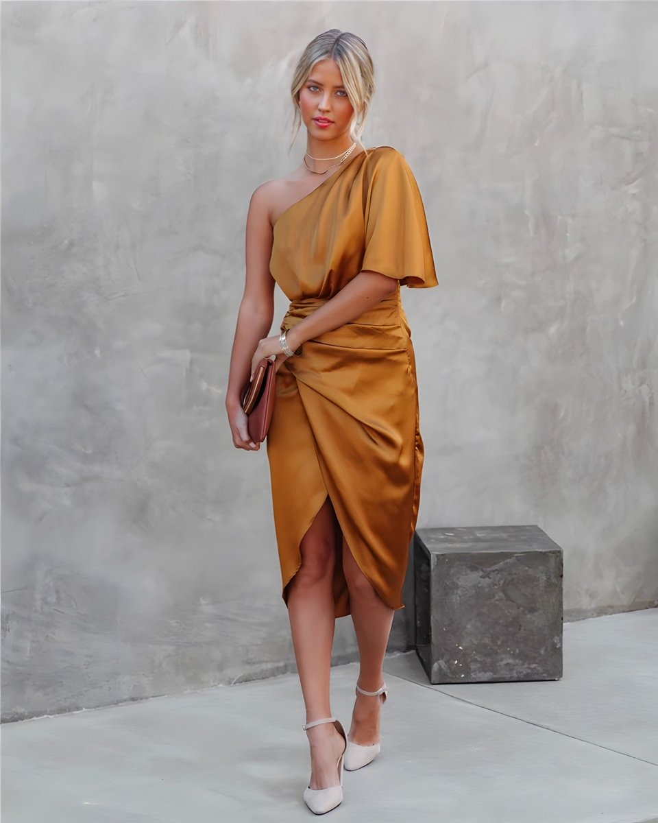 Aurora™ | Vestido Midi Elegante - | Benedita Lisboa