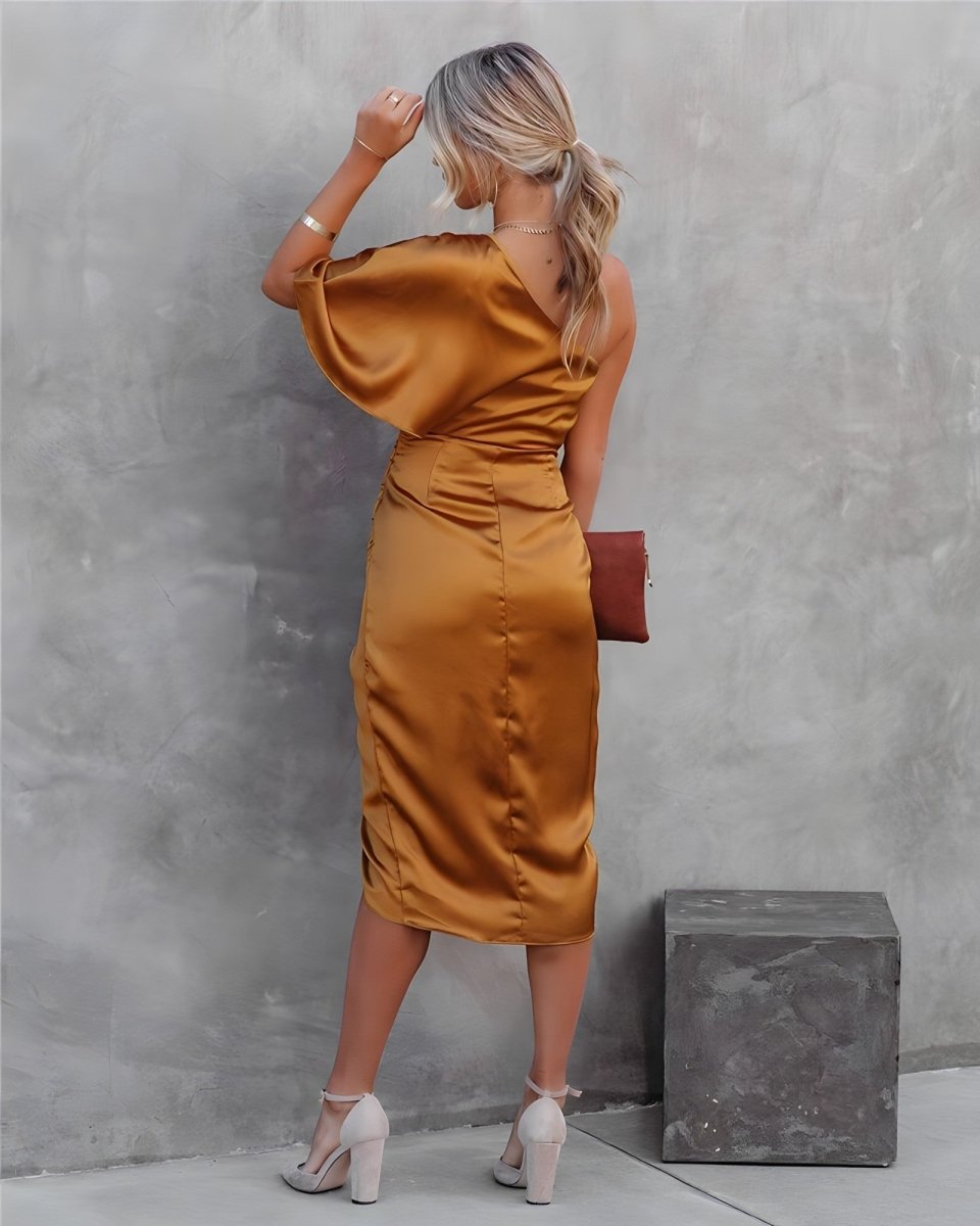 Aurora™ | Vestido Midi Elegante - | Benedita Lisboa