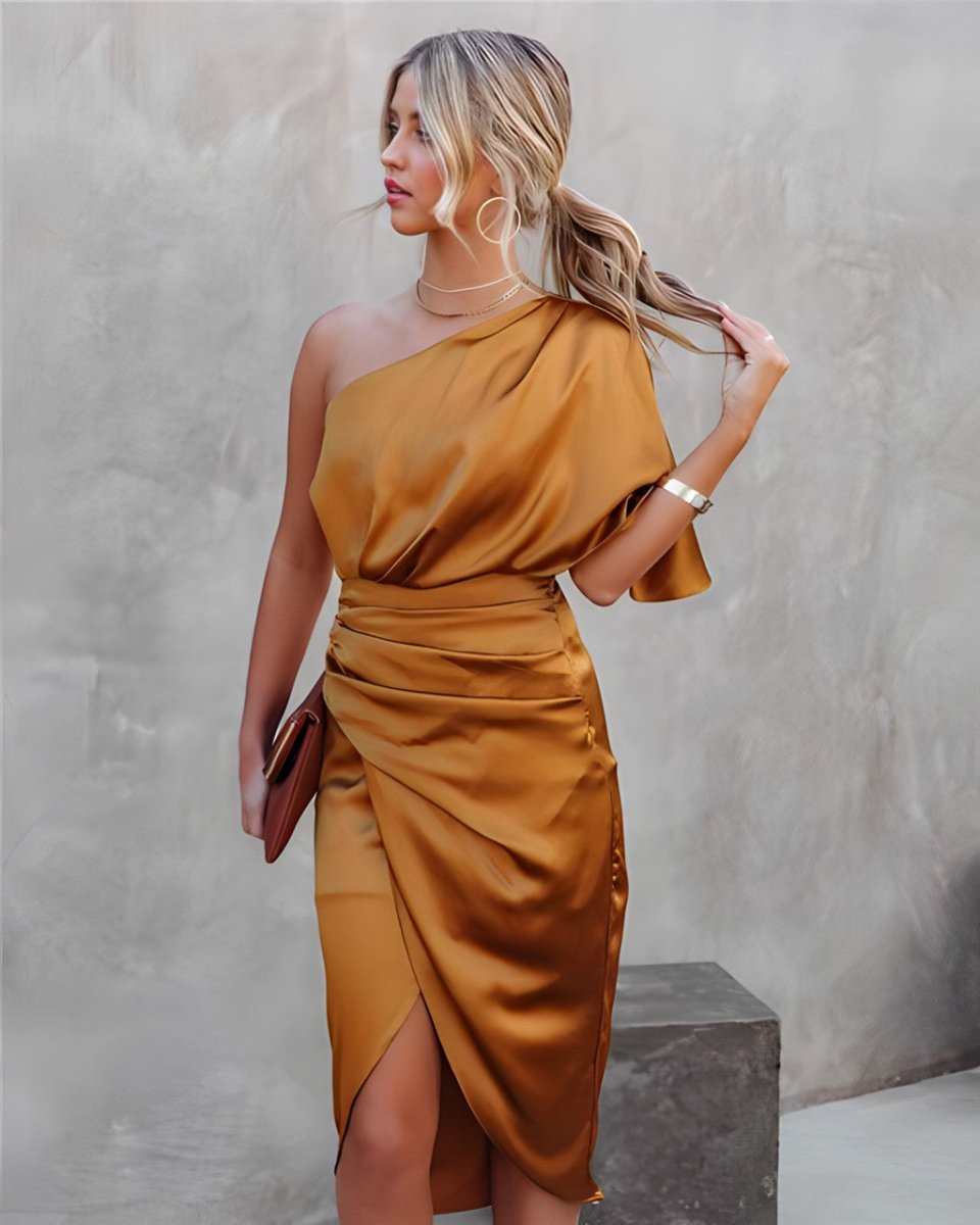 Aurora™ | Vestido Midi Elegante - | Benedita Lisboa