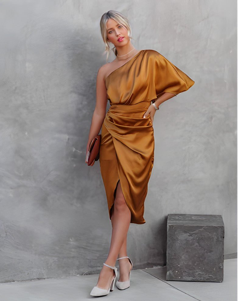Aurora™ | Vestido Midi Elegante - | Benedita Lisboa