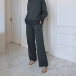 BEATRIZ™ | Conjunto Malha Elegante Minimalista - | Benedita Lisboa