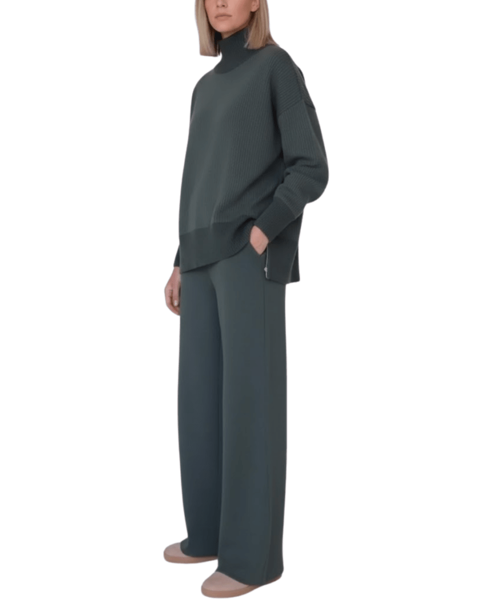 BEATRIZ™ | Conjunto Malha Elegante Minimalista - | Benedita Lisboa