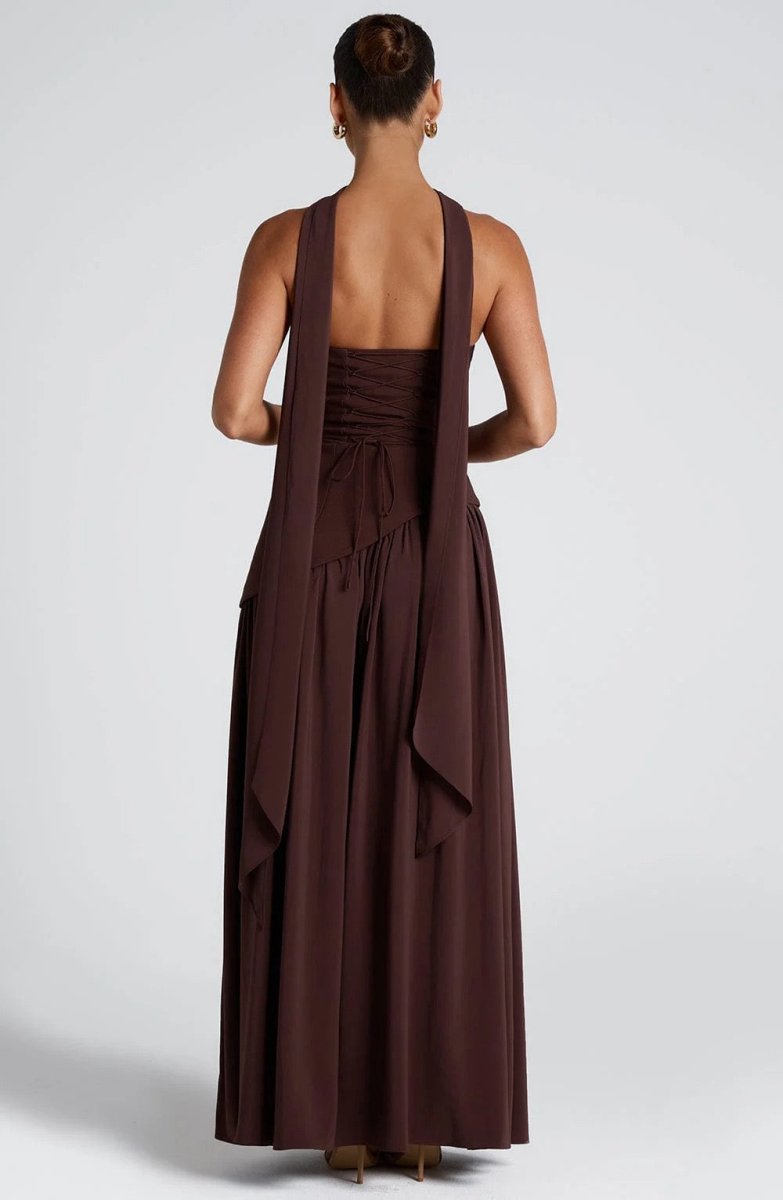 Beatriz™ | Vestido Longo com Corte Sofisticado - | Benedita Lisboa