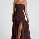 Beatriz™ | Vestido Longo com Corte Sofisticado - | Benedita Lisboa