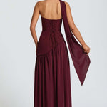 Beatriz™ | Vestido Longo com Corte Sofisticado - | Benedita Lisboa