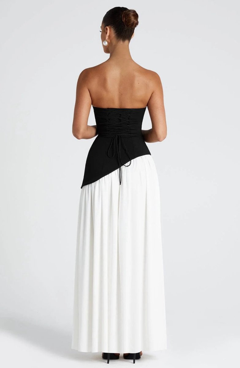 Beatriz™ | Vestido Longo com Corte Sofisticado - | Benedita Lisboa