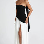 Beatriz™ | Vestido Longo com Corte Sofisticado - | Benedita Lisboa