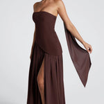 Beatriz™ | Vestido Longo com Corte Sofisticado - | Benedita Lisboa