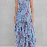 Bela™ | Vestido Super Elegante, com um Design Floral Romântico e Femino - Maxi Dresses | Benedita Lisboa