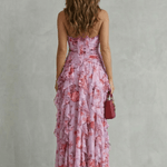 Bela™ | Vestido Super Elegante, com um Design Floral Romântico e Femino - Maxi Dresses | Benedita Lisboa