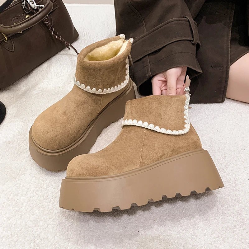 Benedita™ | Botas com plataforma elegante para dias frios - | Benedita Lisboa