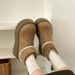Benedita™ | Botas com plataforma elegante para dias frios - | Benedita Lisboa