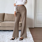 Bianca™ | Calças em Xadrez Elegantes - 0 | Benedita Lisboa