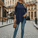 Bianca™ | Camisola Super Elegante e Confortável, Ideal para Dias Quentes - Maglie da donna | Benedita Lisboa