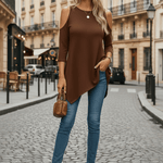 Bianca™ | Camisola Super Elegante e Confortável, Ideal para Dias Quentes - Maglie da donna | Benedita Lisboa