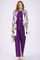 Bianca™ | Conjunto de 3 Peças Roxo e Branco - | Benedita Lisboa