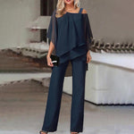 Bianca™ | Elegância Atemporal em Conjunto com Ombros à Mostra - | Benedita Lisboa
