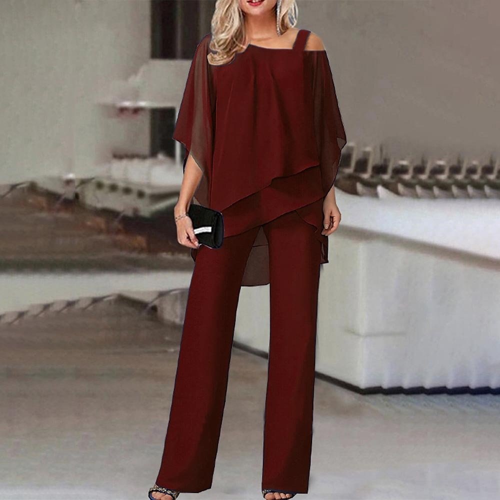 Bianca™ | Elegância Atemporal em Conjunto com Ombros à Mostra - | Benedita Lisboa