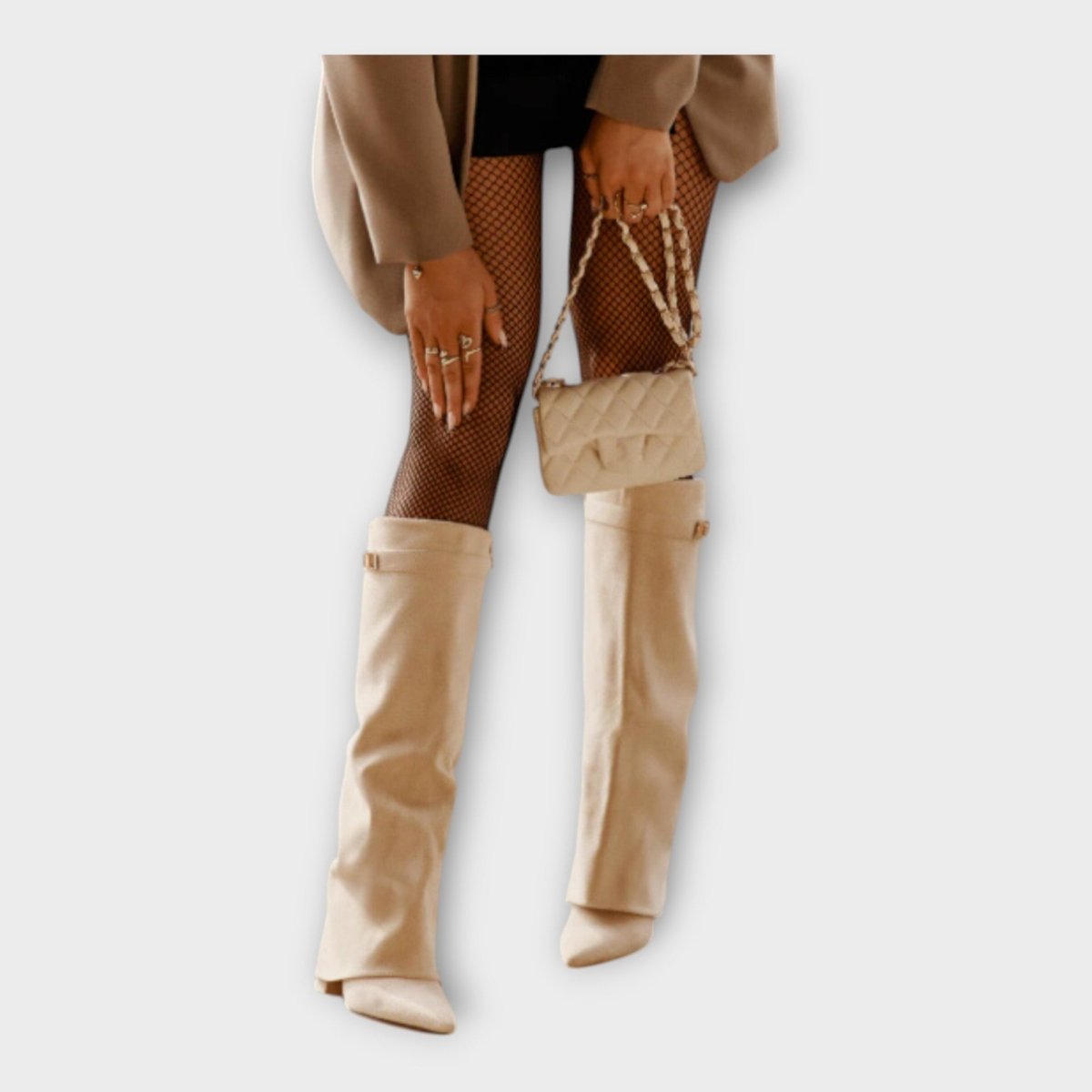 Botas Altas com Design Elegante - | Benedita Lisboa
