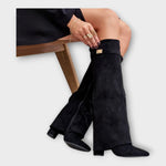 Botas Altas com Design Elegante - | Benedita Lisboa