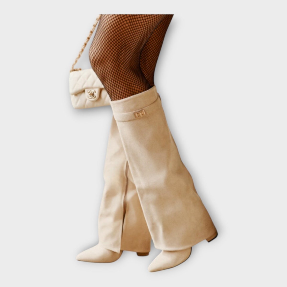 Botas Altas com Design Elegante - | Benedita Lisboa