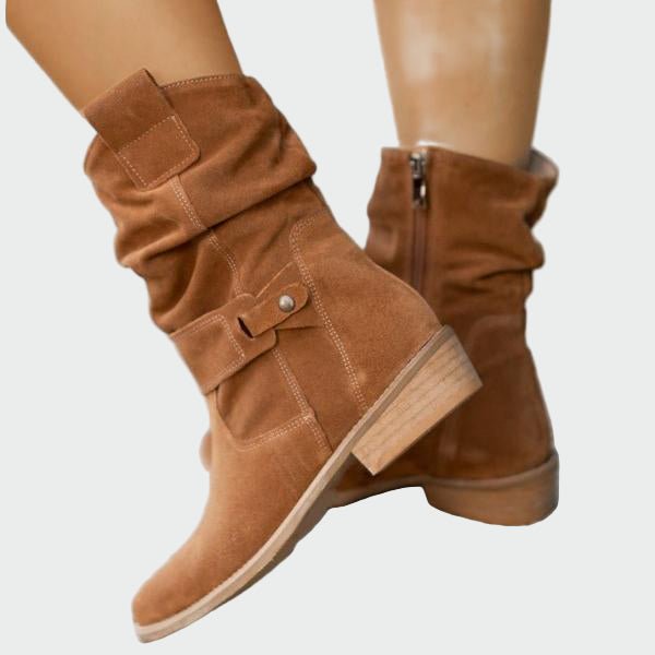 Botas confortáveis até ao tornozelo - | Benedita Lisboa