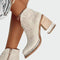 Botas de couro bordadas - | Benedita Lisboa