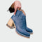 Botas de couro bordadas - | Benedita Lisboa