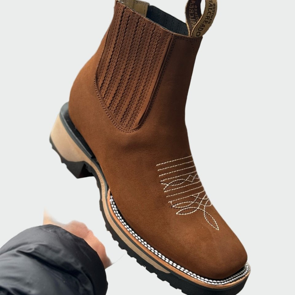 Botas de cowboy em pele - | Benedita Lisboa