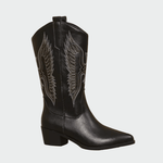 Botas de cowboy ocidentais em pele - | Benedita Lisboa
