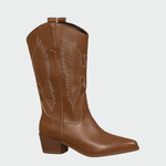 Botas de cowboy ocidentais em pele - | Benedita Lisboa