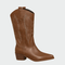 Botas de cowboy ocidentais em pele - | Benedita Lisboa
