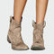 Botas de cowboy retro de tornozelo - | Benedita Lisboa