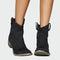 Botas de cowboy retro de tornozelo - | Benedita Lisboa
