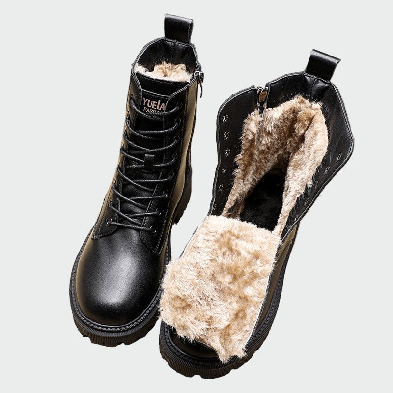 Botas de Inverno em Couro - | Benedita Lisboa