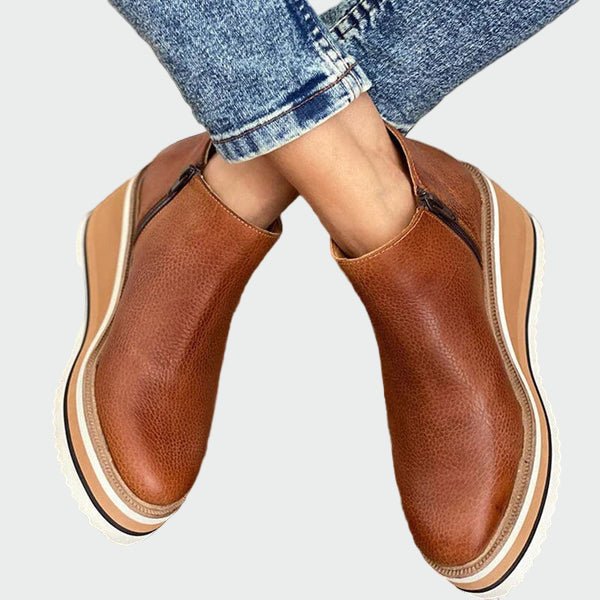 Botins de Couro Inkas - | Benedita Lisboa
