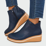 Botins de couro ortopédicos - | Benedita Lisboa